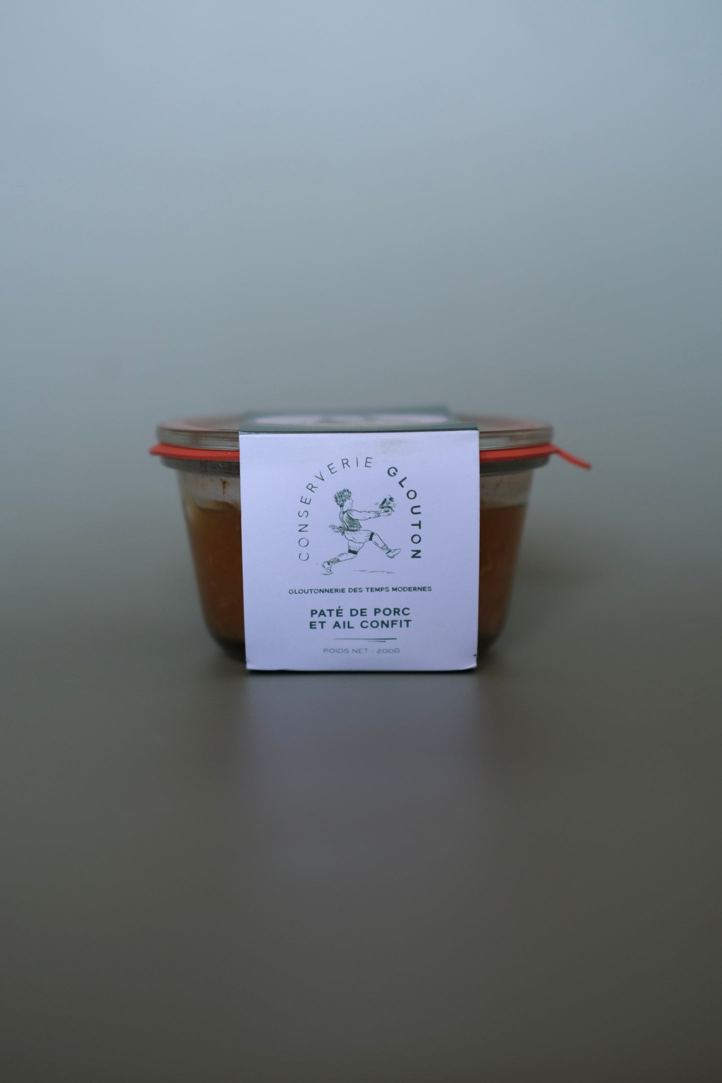 Pâté de porc et ail confit