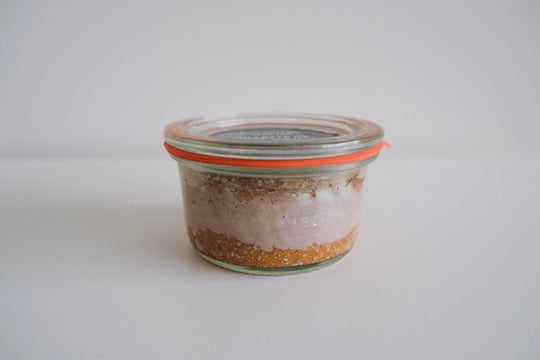 Rillettes de porc, sauce soja & miel