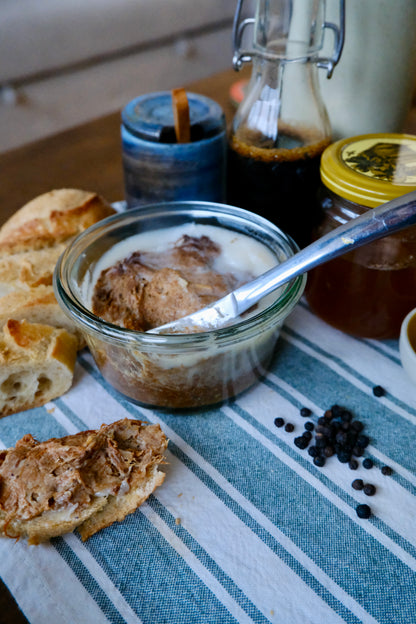 tartinable sucré salé porc miel soja