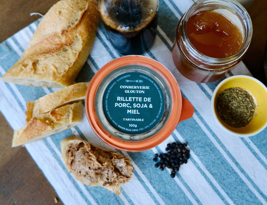 tartinable rillettes de porc sucré salé